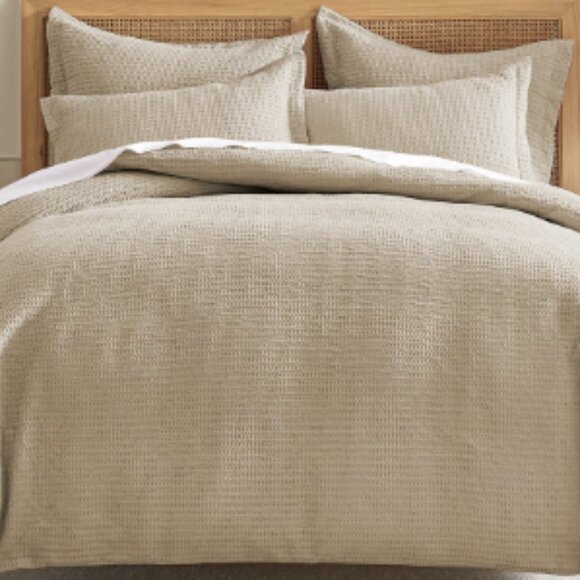 Levtex Cloud Waffle Comforter Set Queen - Picture 2 of 5